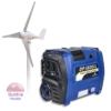 Akupank DP1500iL+tuulegeneraator