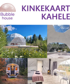 Bubble House kinkekaart