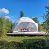 6m glamping kuppeltelk