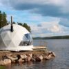 8m glamping kuppeltelk