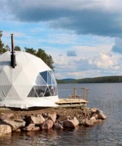 8m glamping kuppeltelk